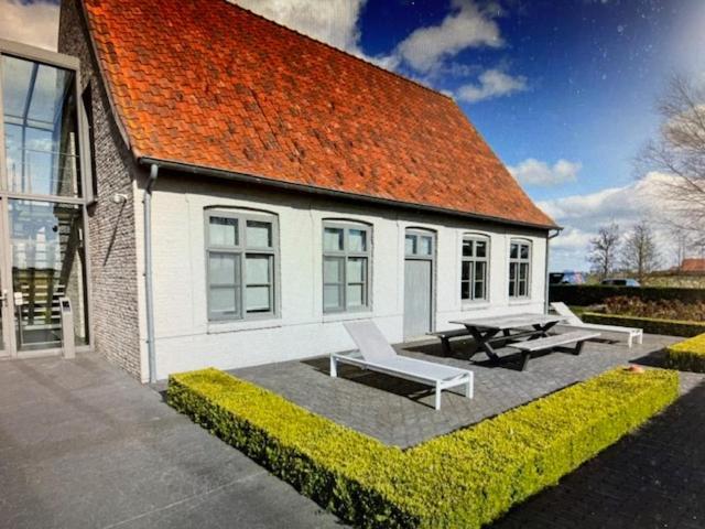 Schravenhoek Met Indoorzwembad En Sauna Veurne Luaran gambar